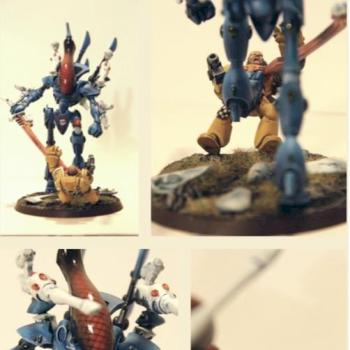 Eldar Wraithlord by Naabster