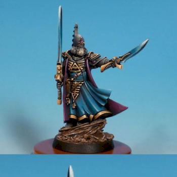 Eldar Farseer - Bodyguards always draw first 1 of 5 by FiloSganga