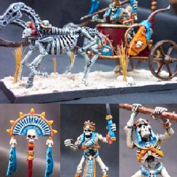 Tomb Kings Chariot by rainydaywomen18