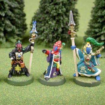 Eldar Farseer & Warlocks by Caveman