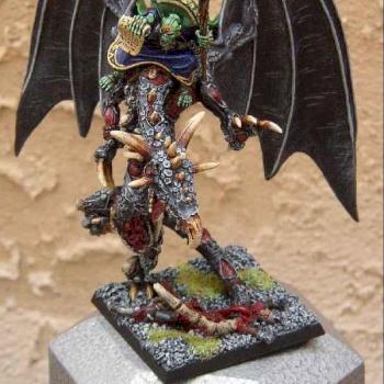 Zacharius the Everliving on Zombie Dragon by Gyuji