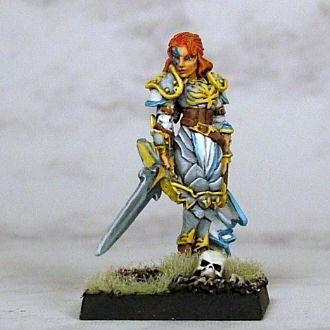Alaine, Female Paladin #2 by caverngames
