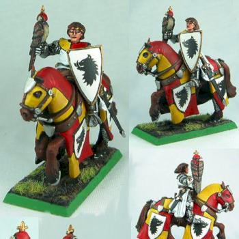 Bretonnian Paladin Hero by golgfag
