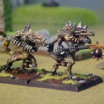 Lizardmen Kroxigor by veal759