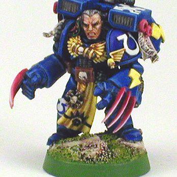 Ultramarine Librarian w/ Lightning Claws by Jsmack65