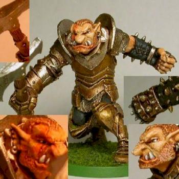 Hasslefree Axanarf, Armoured Ogre by gamingdog