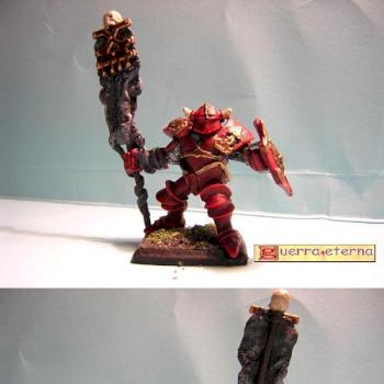 Khorne Warrior. by Erik Van Draken