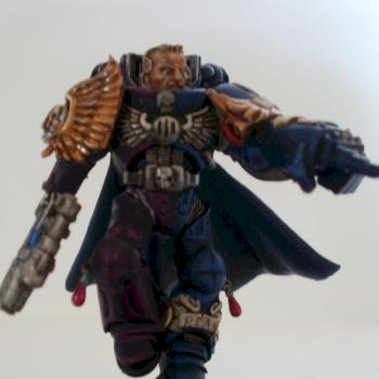 Tanis carcain, first company captain of the space paladins by Thenon