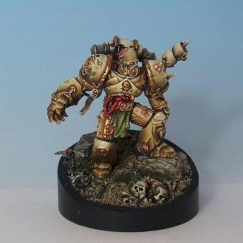 Death Guard - space marine by nicolalalas