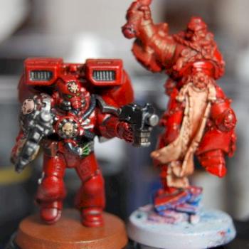 Blood Angels Honour Guard Techmarine by Ojibobo