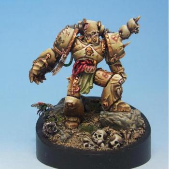 Space marine Death Guard by nicolalalas