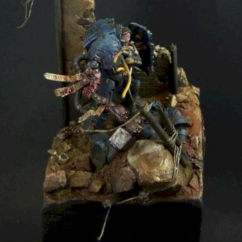 Captain Crixus of the Crimson Fists by jarhead