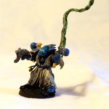 Aspiring Kroot Thousand Son Sorcerer by pendgaft