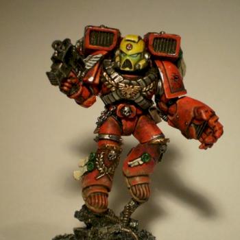 Blood Angels Assault Squad Sergeant by Hagen92