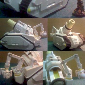Imperial Bombard WIP Scratchbuild by mauvia