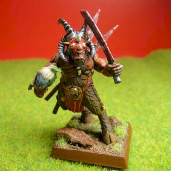 BeastMen Gor Chanpion by krauser13