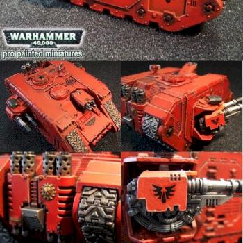 BLOOD ANGELS LAND RAIDER by the-professional
