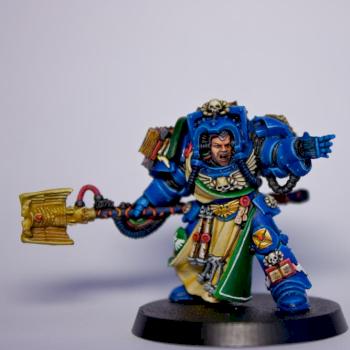 Dark Angels Terminator Librarian by ebebop
