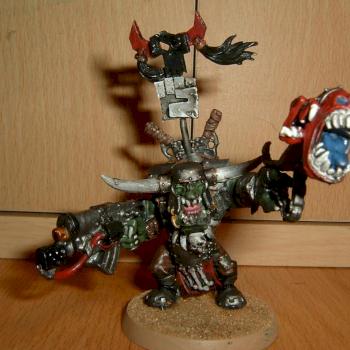 Warboss with Attack Squig by Kiropgod