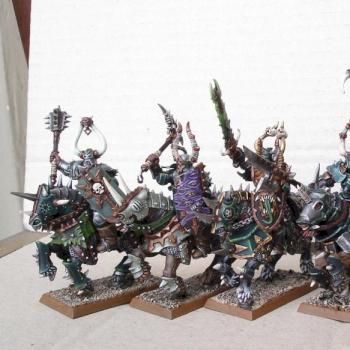 Chaos Nurgle Knights by Dakkon Blackfist