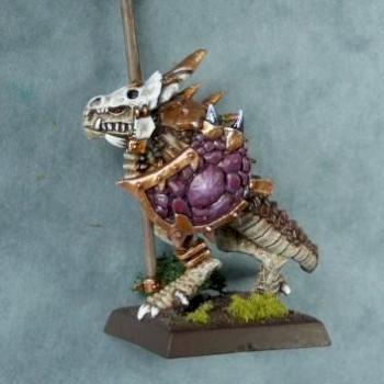 Lizardmen Saurus Temple Guard by Achex