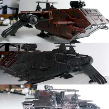 Blood Angels Stormraven by Numinak