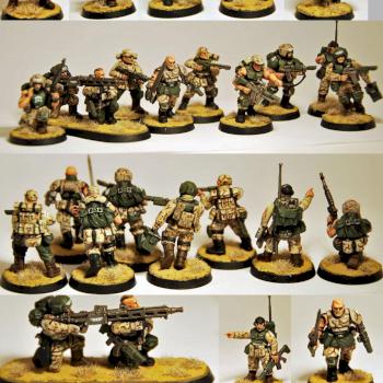 Cadian Veteran Squad - Taros by TAOC