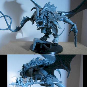 Bloodthirster conversion by MyFantasyMiniatures