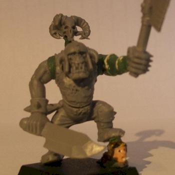 Ork Boss WIP konversion by krochaslon