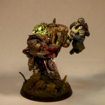 Chaos Ogryn Renegade side by Kaleb Daark