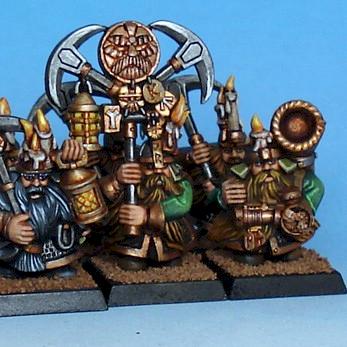 Dwarf Miners by atlantisartworx