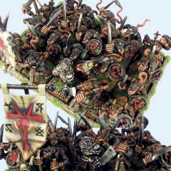 skaven clanrat regiment by qwudd