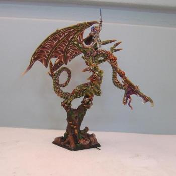 Wood Elf Forest Dragon with Avatars of War Lord by Konstantinos