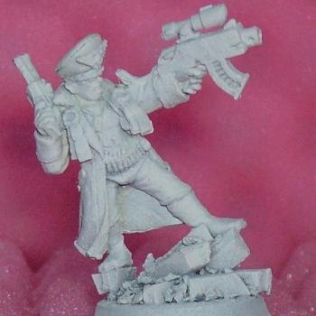 Necromunda delque gang leader / Commissar killer by trenchfoot