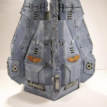 Paper Drop Pod by chodorek