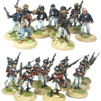 28mm Foundry British Marines & Sailors by Zorz
