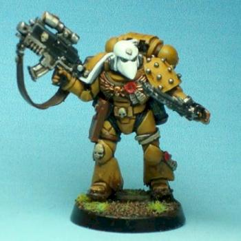 Limited edition veteran space marine by Zain