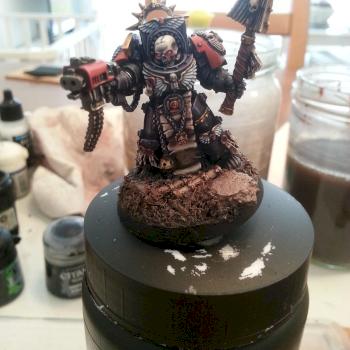 Blood Angels Terminator Chaplain by Nappo