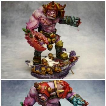 Chaos Ogre Jerjes by Teufane