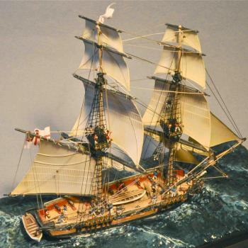 1:300 Brig - Langton Miniatures by whitejamest