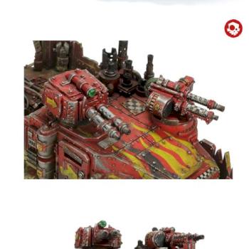 Evil Sunz Ork Battlewagon by kreativerlemming