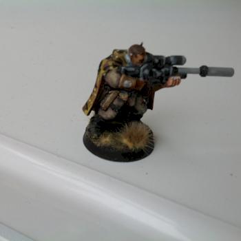 Space marine sniper in savannah camo complete by danw82