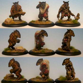 Tapiri tough guys by snuurg sculpture