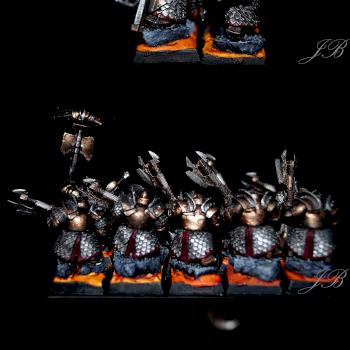 Infernal Guard with Fireglaives by Ithinkiamdead