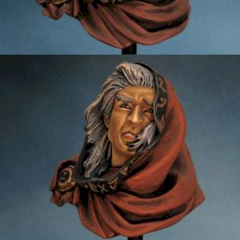 raistlin majere bust by Theminiaturepainter