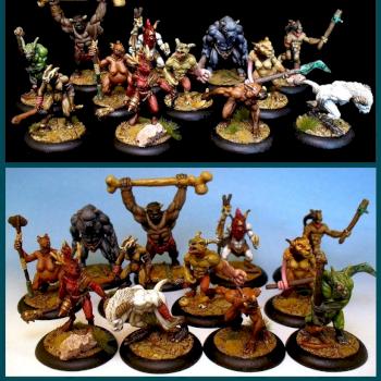 Beast-people by snuurg sculpture