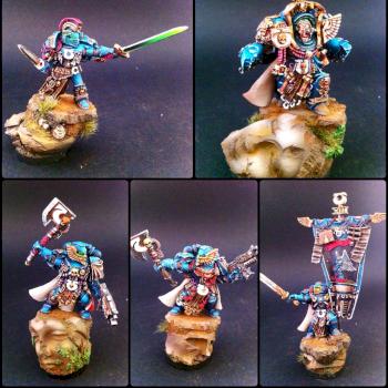 marneus calgar and honour guard by gobsan