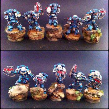 space marine's veterans by gobsan