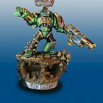 Salamander Spacemarine Veteran Sergeant by Tim