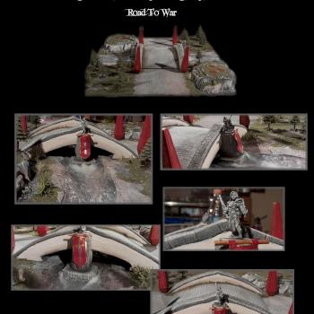 High Elf Army Display Board: ''Road To War'' by dreamsOFwar